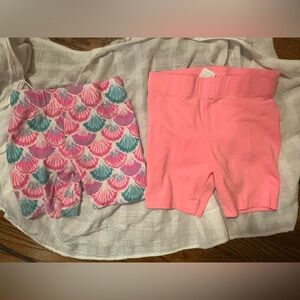💛 Tommy Bahama set of 2 girls bike shorts